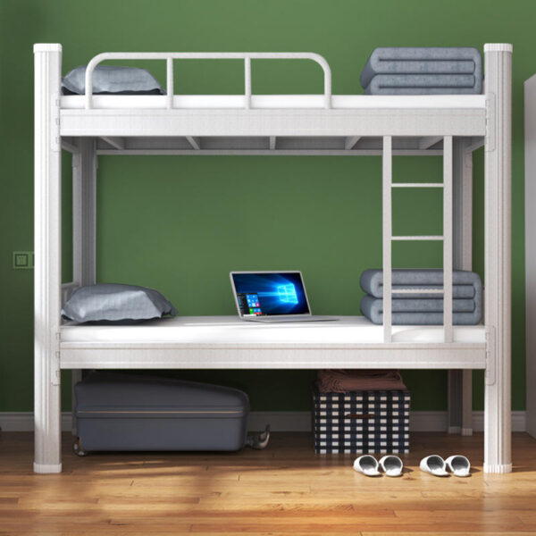 Reinforced Rustproof Metal Bunk Bed for Adults
