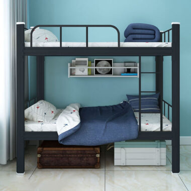 Reinforced Rustproof Metal Bunk Bed for Adults