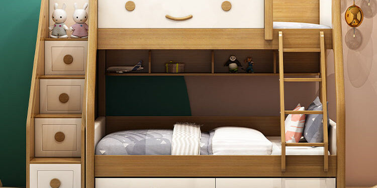 full size double wooden bunk beds for bedroom furniture