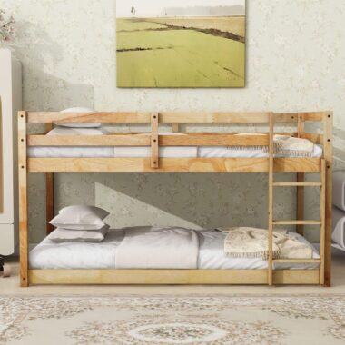 modern professional kids wooden bunk beds for bedroom