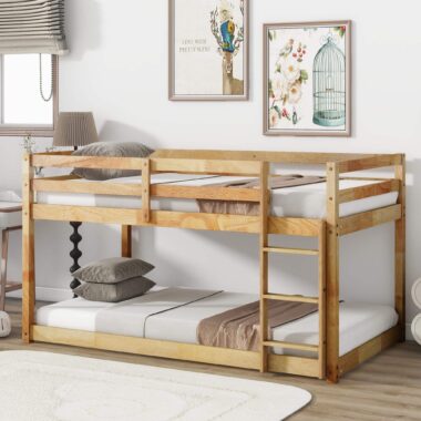 modern professional kids wooden bunk beds for bedroom