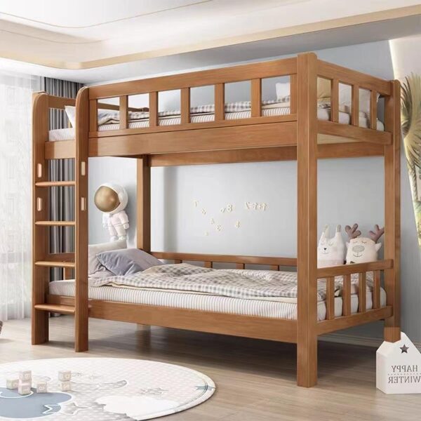 Modern wooden bunk beds for adults and kids bedroom furniture