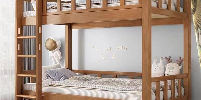Modern wooden bunk beds for adults and kids bedroom furniture