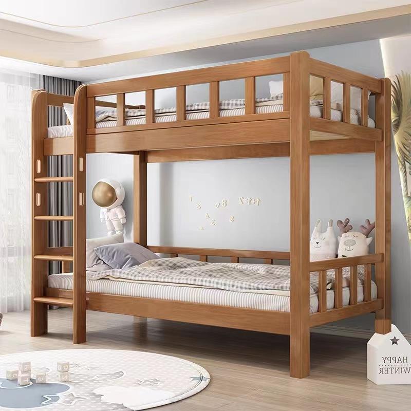 Modern wooden bunk beds for adults and kids bedroom furniture