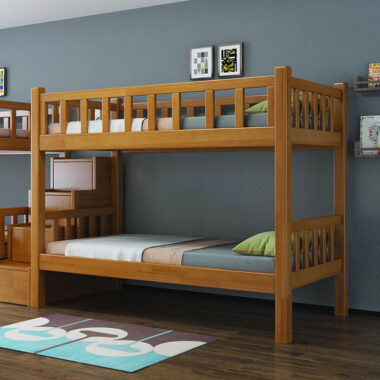 Modern wooden bunk beds for adults and kids bedroom furniture
