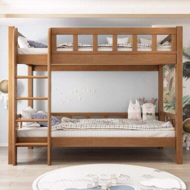 Modern wooden bunk beds for adults and kids bedroom furniture